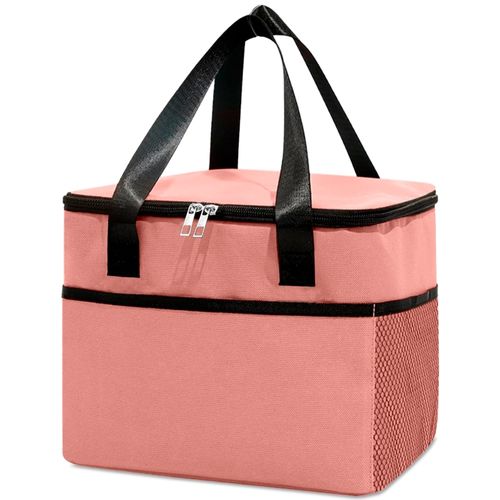 Lonchera Térmica Bolsa de Almuerzo Impermeable Rosado 75L