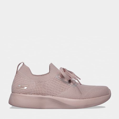 Zapatillas Deportivo Skechers Mujeres 32800-Pnk Bobs Squad 2 Textil Rosado