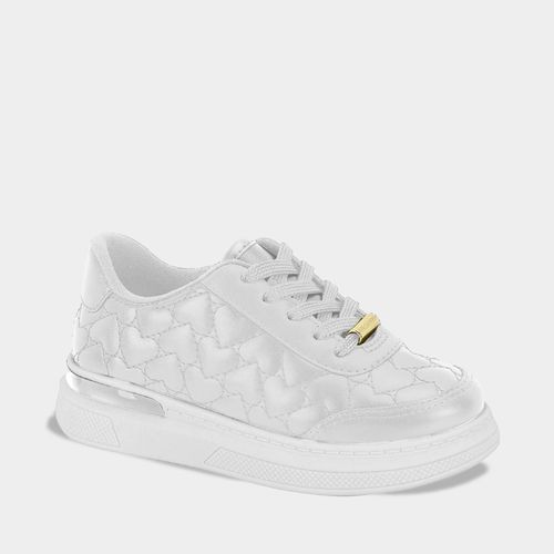 Zapatillas Casual Molekinha Junior 2553.111.19560  Pu Blanco