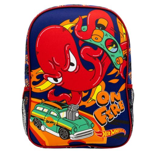 Set Mochila + Lonchera Hot Wheels