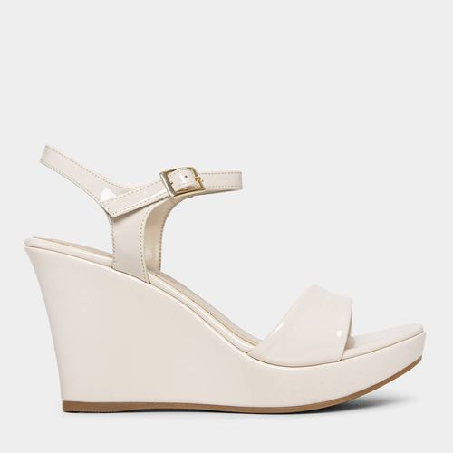 Sandalias Casual Footloose Mujeres Fh-029 Silvana Pu Nude