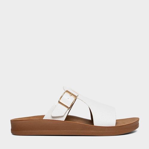 Sandalias Casual Footloose Mujeres Fch-Ou002 Amadea Pu Blanco