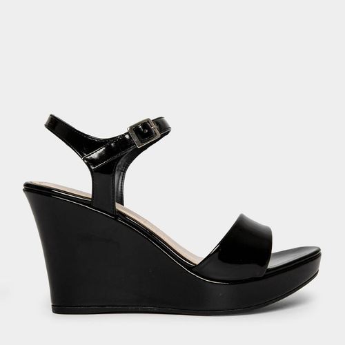 Sandalias Casual Footloose Mujeres Fh-029 Silvana Pu Negro