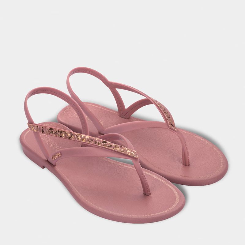 Sandalias Playeras Grendha Mujeres 2Gda79 Pvc Nude