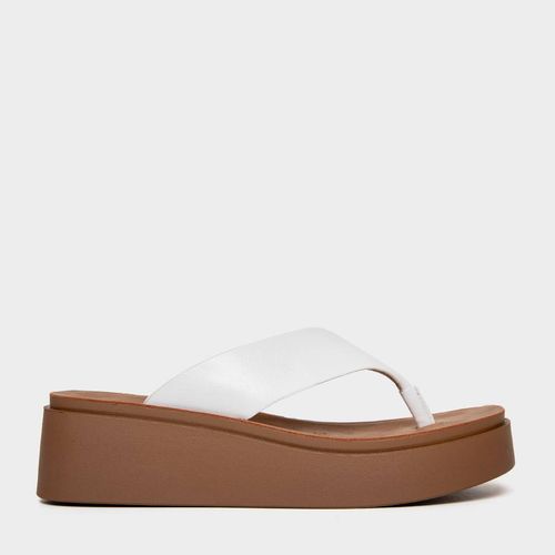 Sandalias Casual Footloose Mujeres Fch-Nw003 Mikela Pu Blanco