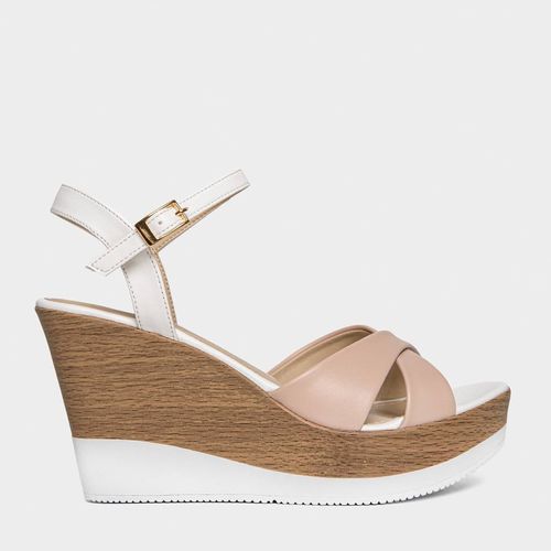 Sandalias Casual Footloose Mujeres Fca-001 Salinas Pu Nude