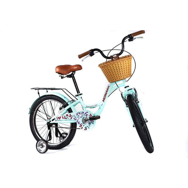 Bicicleta Monark Romantic Girl Aro 20 Verde Shopstar