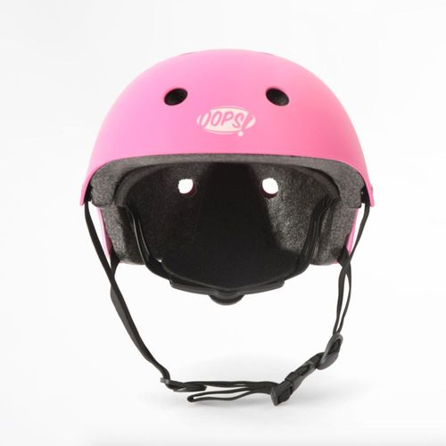 Casco Freestyle + Set de protecciones Talla M Rosado