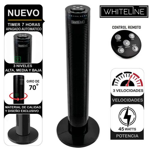 Ventilador Torre Whiteline 3V 45 Watts YF-T03214 - copy