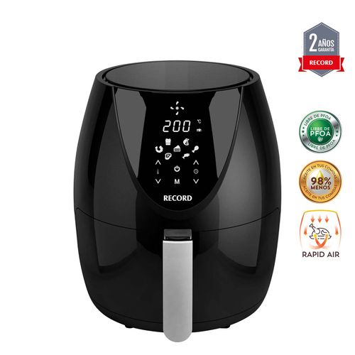 Freidora de Aire Record Inox Collection 3.7 L Negra