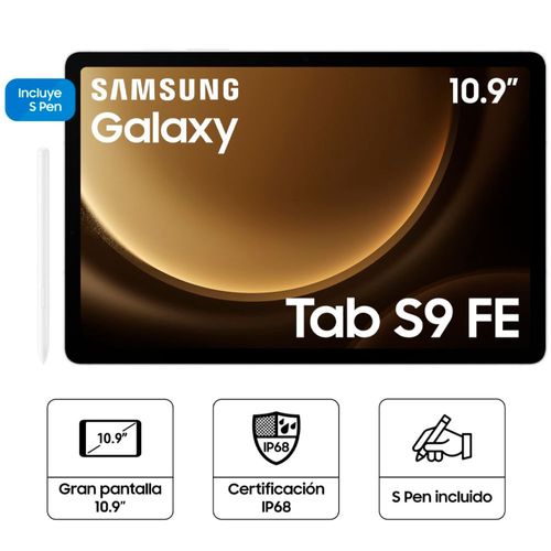 Tablet GALAXY S9 FE 10.9" 6GB 128GB Silver