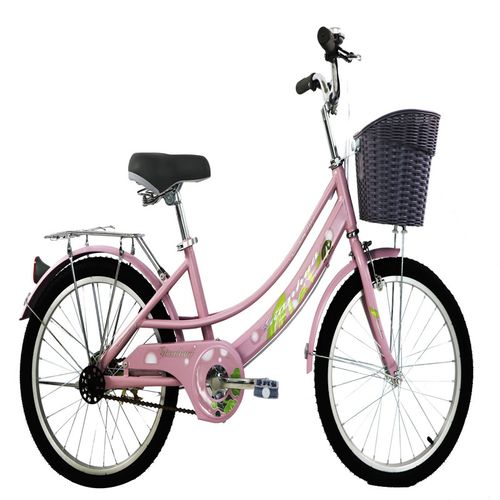 BICICLETA PASEO NIÑA XCLUSIVE ARO 20 RO ROSADO