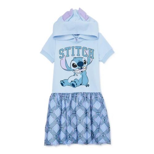 Vestido con Capucha Stitch de Lilo&Stitch Disney - Talla 4/5