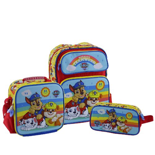 SCOOL MAGIC SET MOCH ESCOLAR EVA 3D VELVET PAW PATROL H_A