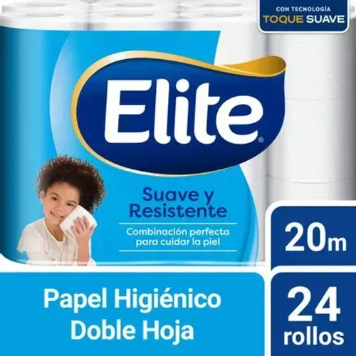 papel higienico elite suave y resistente de  24 unidades (oferta) - copy