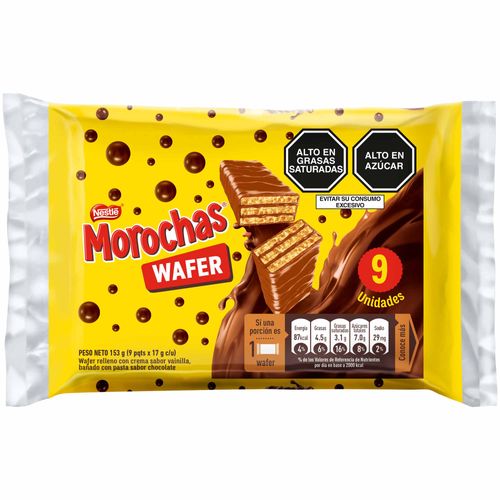 Wafer MOROCHAS Paquete 9un