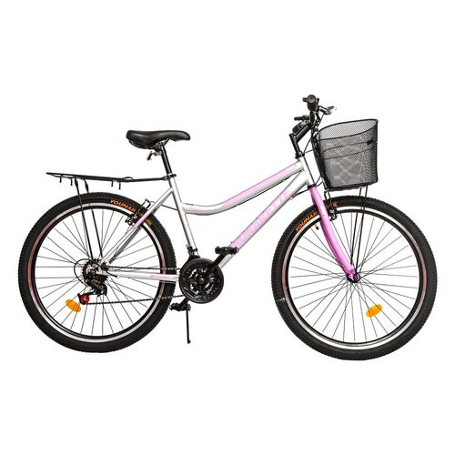 BICICLETA MONARETTE MASTER CITY 21V  ARO 26 GRIS LILA