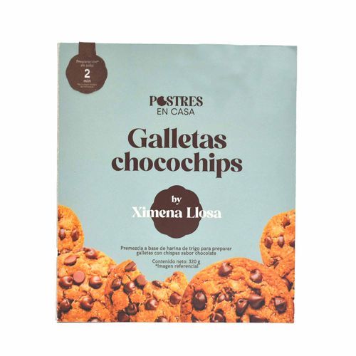 Premezcla para Galletas Chocochip POSTRES EN CASA Caja 320g