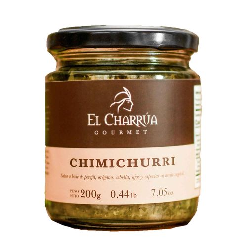 Salsa Chimichurri EL CHARRUA Frasco 200g