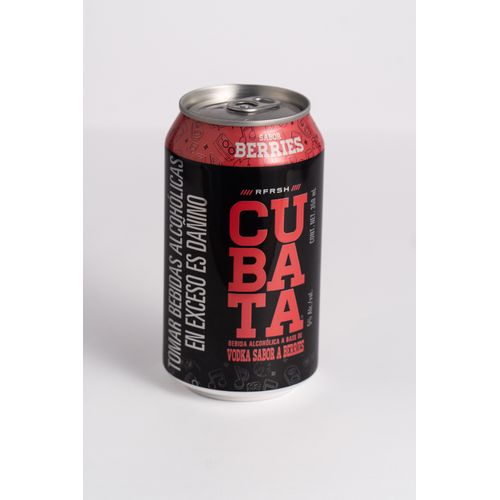 Bebida Alcohólica CUBATA RTD Berries Lata 350ml