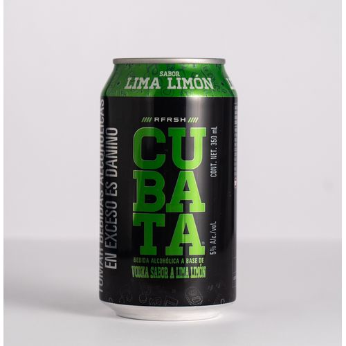 Bebida Alcohólica CUBATA RTD Lima Limón Lata 350ml