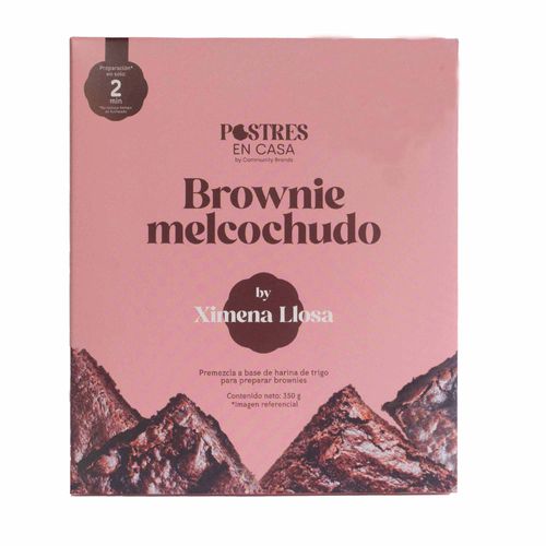 Premezcla para Brownie Melcochudo POSTRES EN CASA Caja 350g