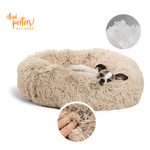 Cama-Redonda-para-Mascota-Beige-Talla-M