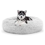 Cama-Redonda-para-Mascota-Gris-Claro-Talla-M