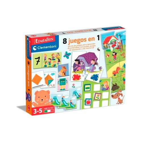 Kit de Juegos Educativos 8 en 1