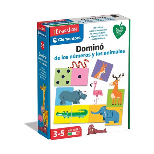 Dominó de Números y animales