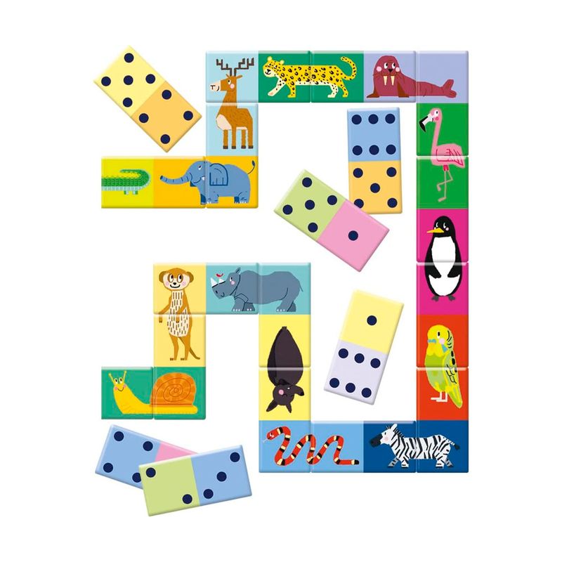 Domino-de-Numeros-y-animales-