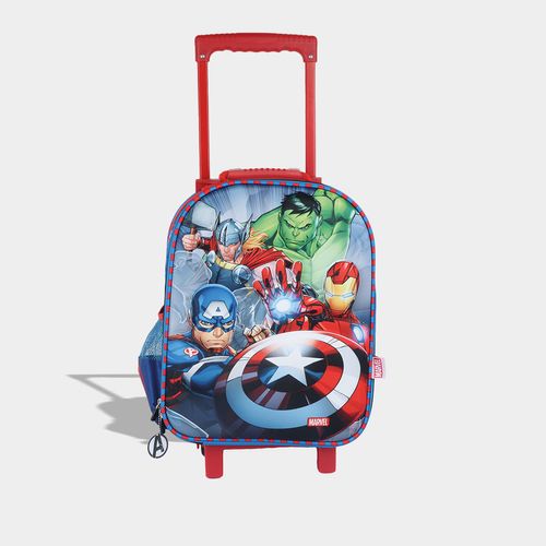 Maleta Escolar Artesco Pre Escolar Ar16380103 Avengers Microfibra