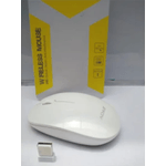 Mouse-Optico-Inalambrico-Usb-Aoas-24-Ghz-Wireless-ultra-Delgado---BLANCO