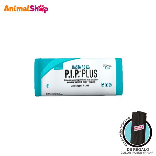 Antipulgas Pipeta P.I.P. Plus Para Perros De 25 A 40Kg