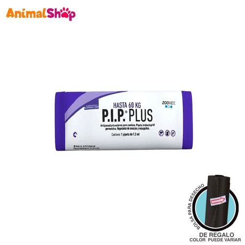 Antipulgas Pipeta P.I.P. Plus Para Perros De 40 A 60Kg