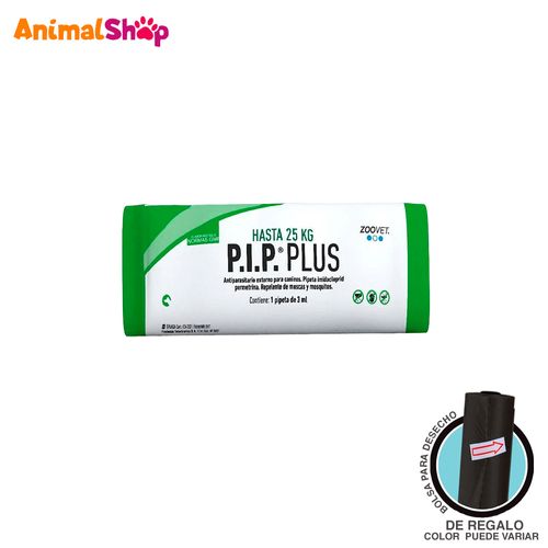 Antipulgas Pipeta P.I.P. Plus Para Perros De 10 A 25Kg