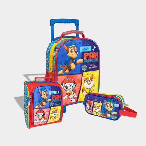 Set 3P Maleta Escolar Scool Infante 803344 Paw Patrol Textil