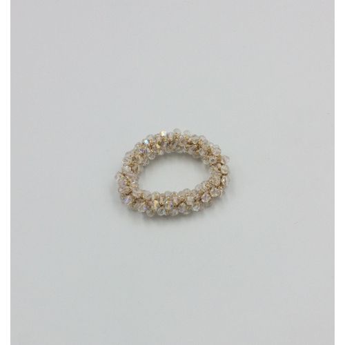 Scrunchie Pulsera Plateado