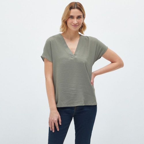 Blusa Zafin Mujer Manga Corta Liz