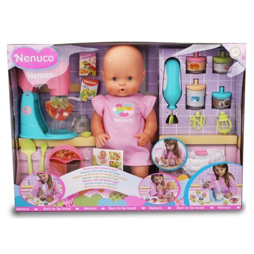 Muñeca Nenuco Comiditas Con Accesorios