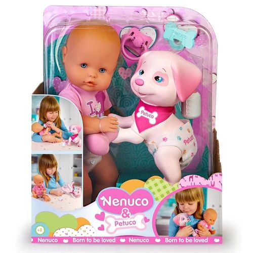 Muñeca Nenuco Con Petuco Mascota