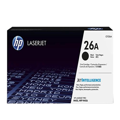 Toner Hp Cf226a (26a) L.J.P M402 Negro 3.1k Pag