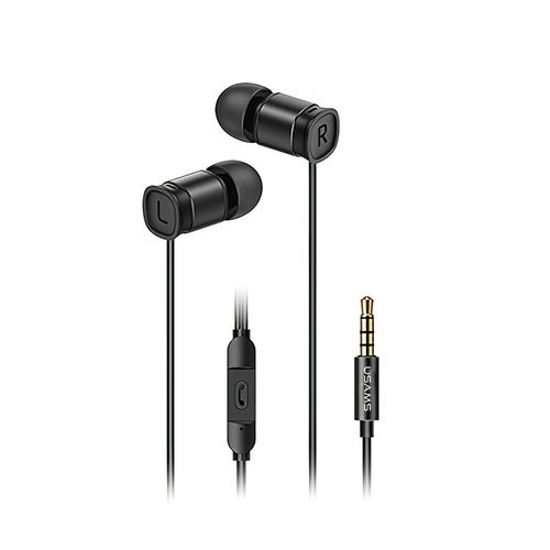 Audífono EP46 HandsFree 3.5mm de 1.2m Negro