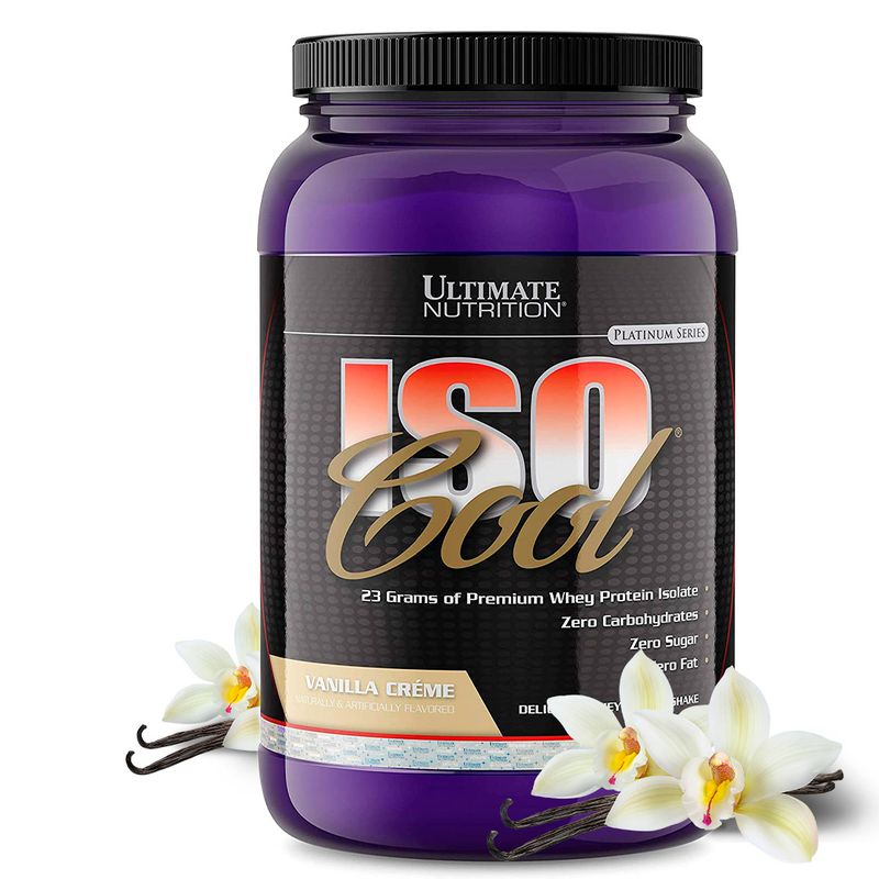 PROTEINA-AISLADA-ISO-COOL-2LB-VANILLA---SHAKER-GRATIS---ULTIMATE-NUTRITION-