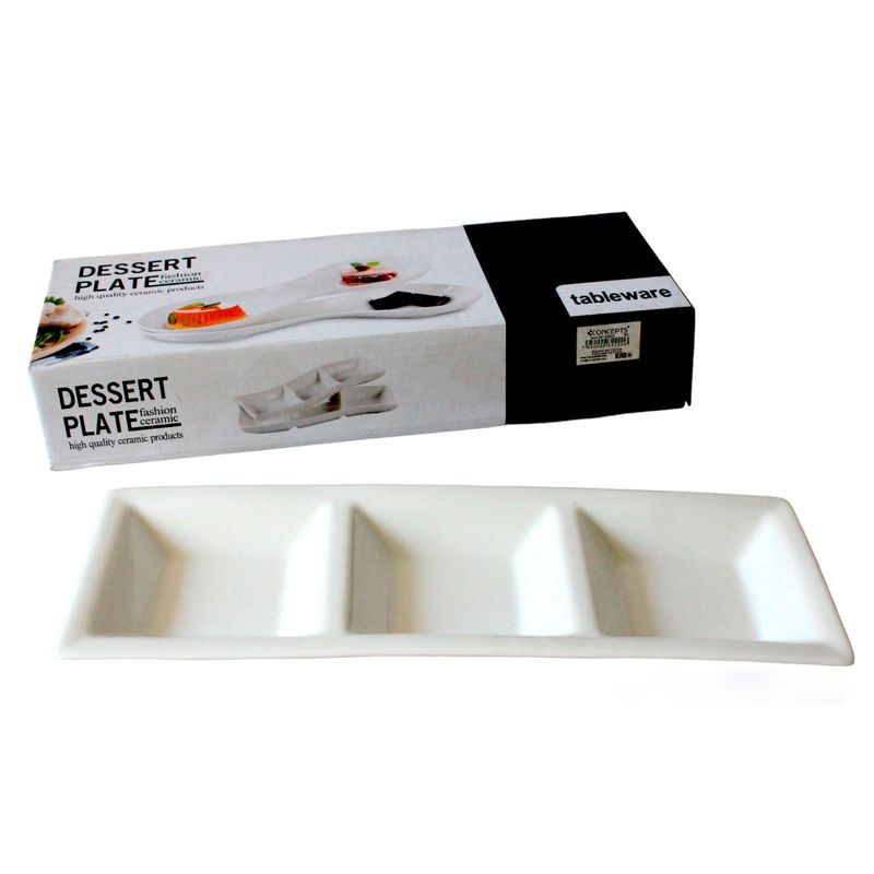 Fuente-Cremera-Salsera-Ensaladera-Rectangular-Porcelana-Fina-TABLEWARE
