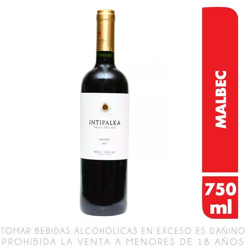 intipalka vino malbec 750ml