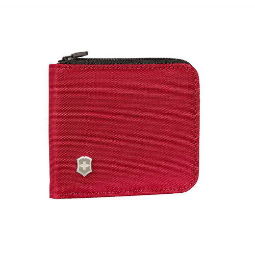 Billetera Zip-around color rojo, Victorinox