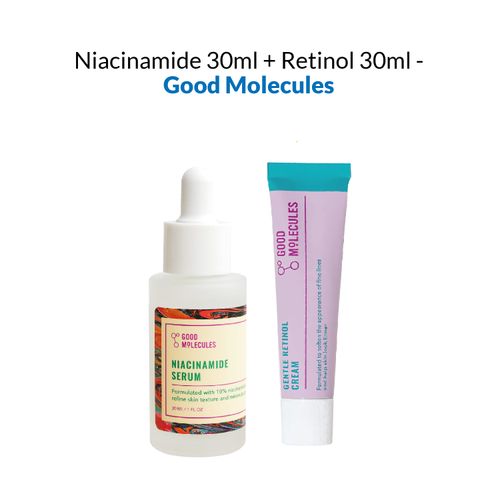 Niacinamide 30ml + Retinol 30ml - Good Molecules