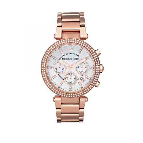 Reloj Michael Kors MK5491 Para Dama Gold Rose Genuino