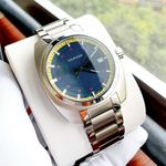 Reloj-Calvin-Klein-Achieve-K8W3114N-Suizo-Fecha-Acero-Inoxidable-Plateado-Azul